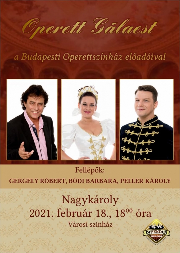 Gală de operetă / Operett Gálaest Gală de operetă / Operett Gálaest