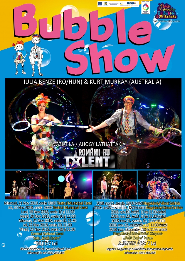 Bubble Show:  O poveste de iarnă Bubble Show:  O poveste de iarnă