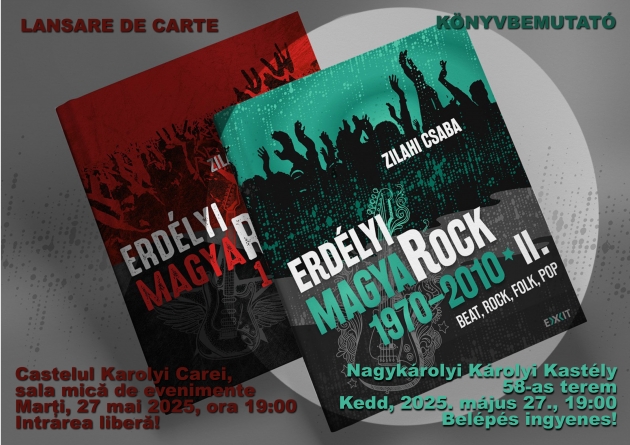Lansare de carte - Rockul maghiar din Transilvania 1970 -2010 Lansare de carte - Rockul maghiar din Transilvania 1970 -2010