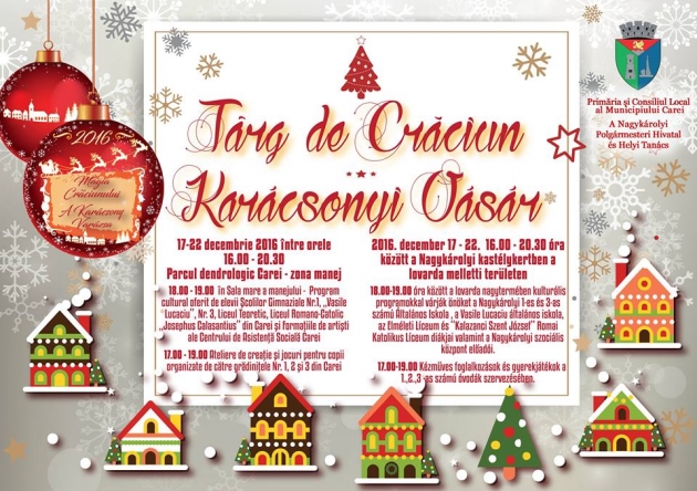 Târg de Crăciun în aer liber Târg de Crăciun în aer liber