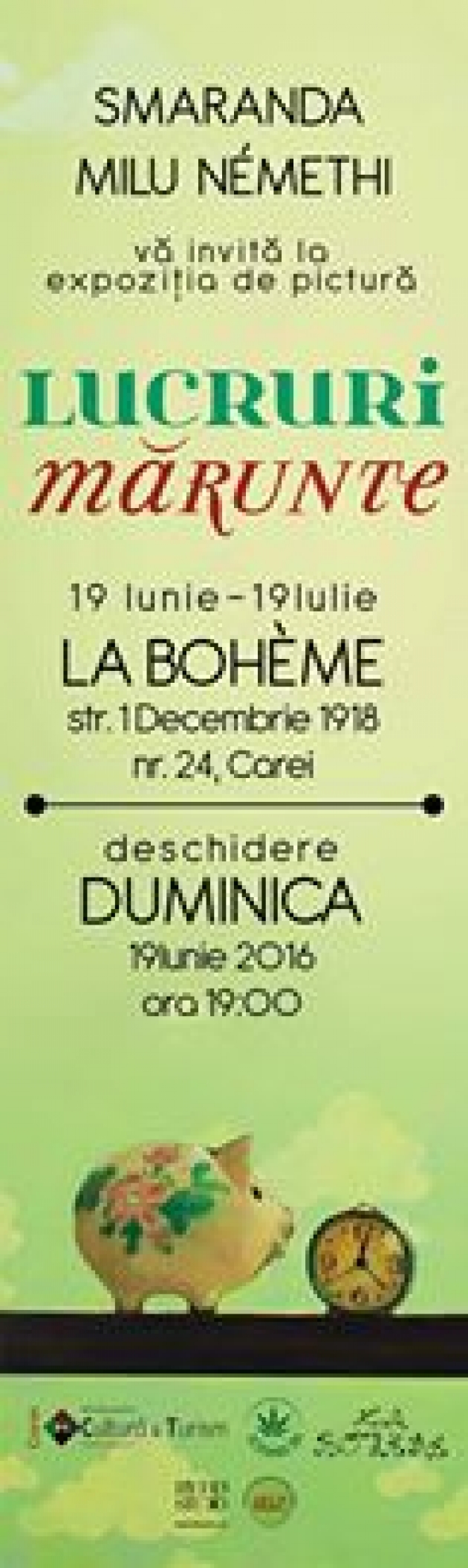 Expoziția de pictură-  Lucruri Mărunte Expoziția de pictură-  Lucruri Mărunte