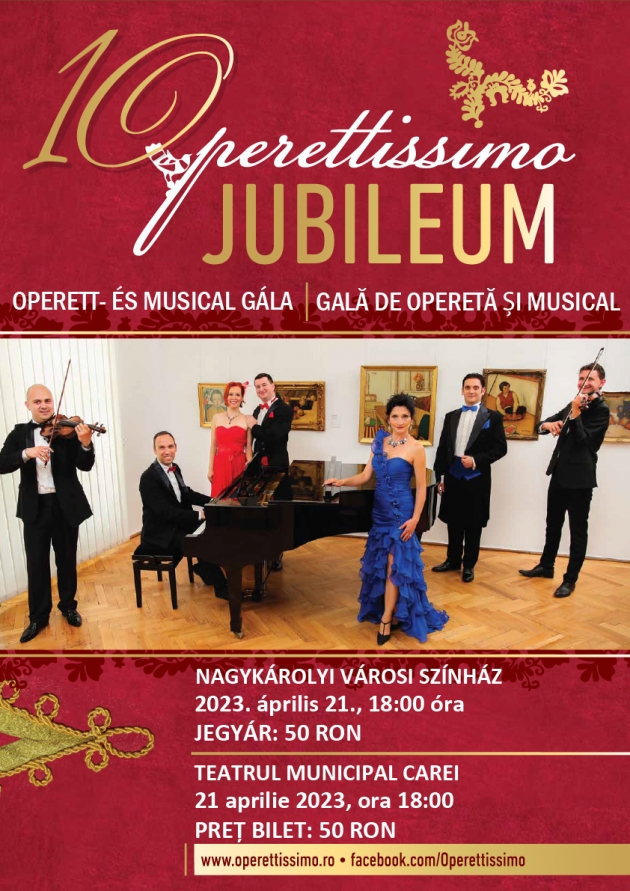 Operettissimo - Gala de operetă și musical