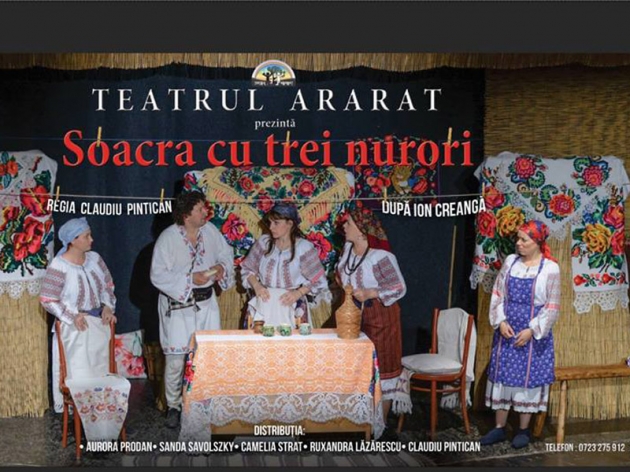 Spectacolul Soacra cu trei nurori - Teatrul Ararat Baia Mare Spectacolul Soacra cu trei nurori - Teatrul Ararat Baia Mare