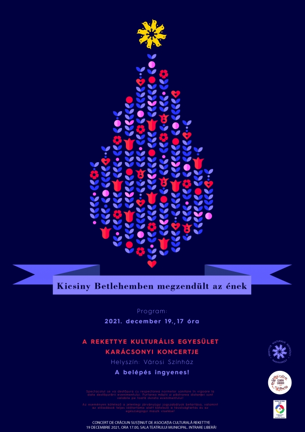 Spectacol de Crăciun al Asociației Culturale Rekettye / A Rekettye Kulturális Egyesület karácsonyi műsora