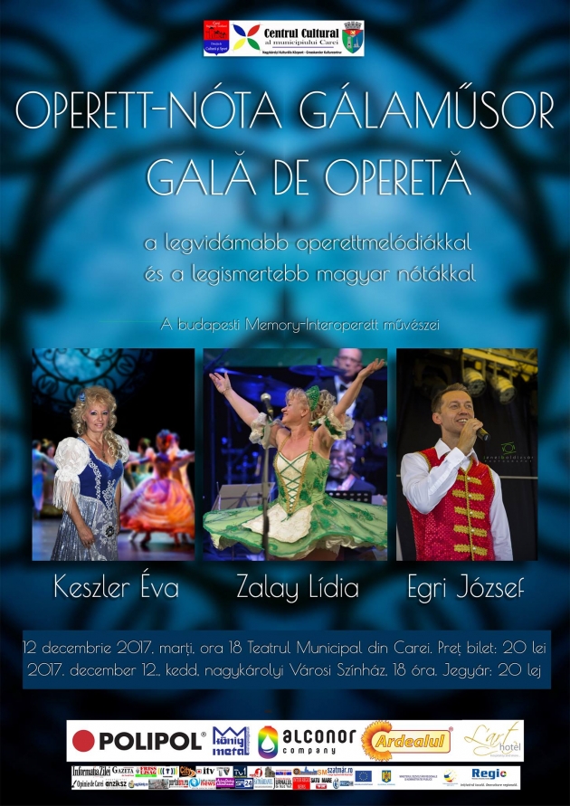 Operett-Nóta Gálaműsor/Gală de operetă  Operett-Nóta Gálaműsor/Gală de operetă