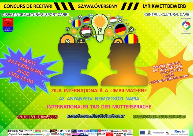 Concurs cu ocazia Zilei Internaţionale a Limbii Materne