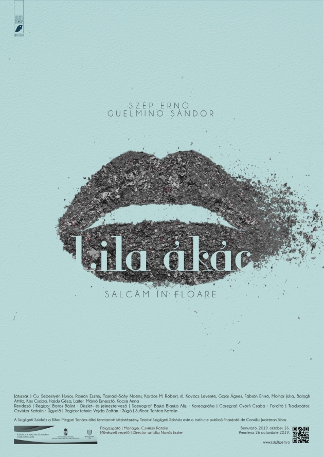 Salcâm în floare- Lila ákác Salcâm în floare- Lila ákác