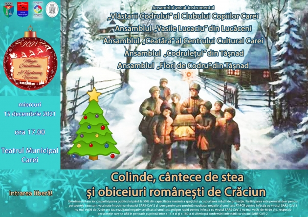 Colinde, cântece de stea și obiceiuri românești de Crăciun
