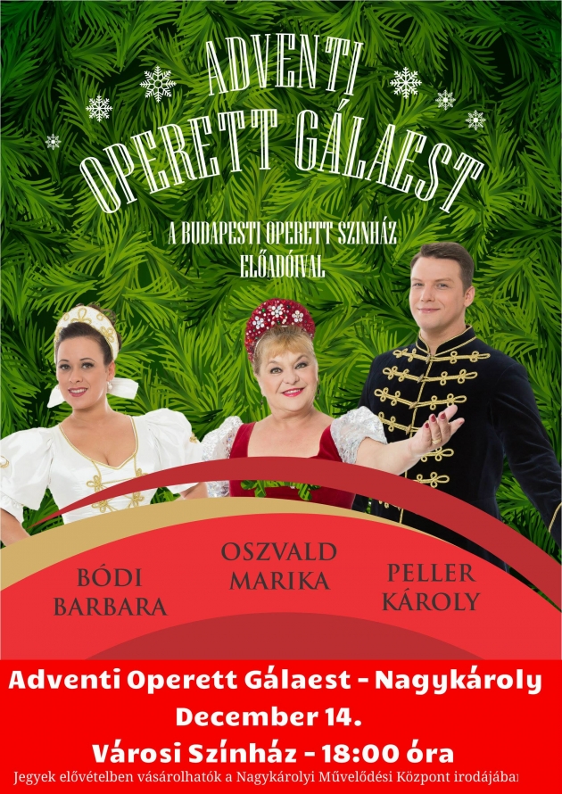 Seară de operetă / Adventi Operett Gálaest Seară de operetă / Adventi Operett Gálaest