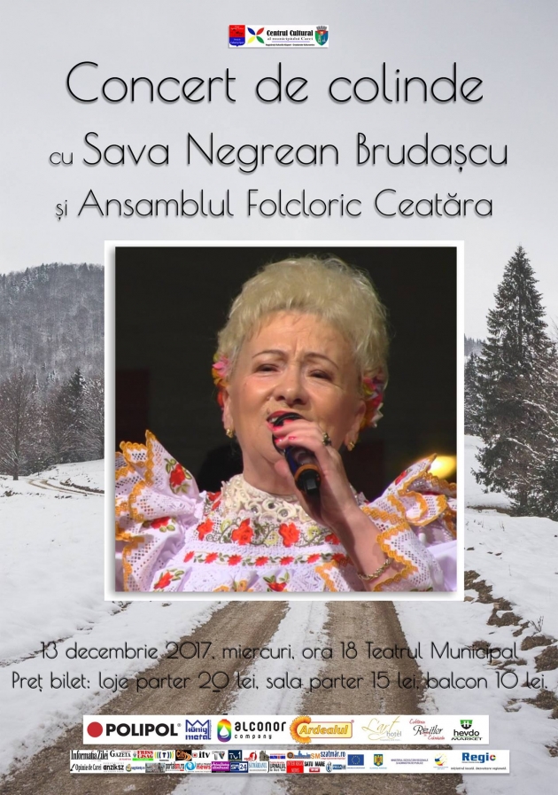 Concertul de colinde cu Sava Negrean Brudașcu