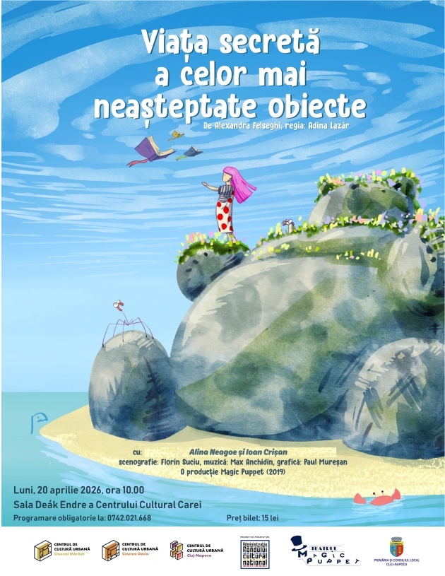 Viața secretă a celor mai neașteptate obiecte - Magic Puppet Cluj-Napoca Viața secretă a celor mai neașteptate obiecte - Magic Puppet Cluj-Napoca