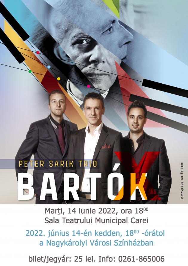 Sárik Péter Trió (Ungaria) - concert ” Bartók”
