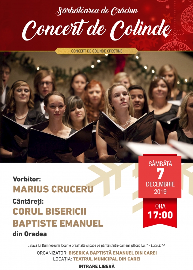 Concert de colinde creștine