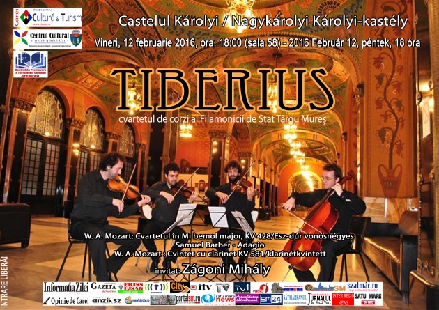 TIBERIUS - Cvartetul de corzi al Filarmonicii de Stat Târgu Mureș