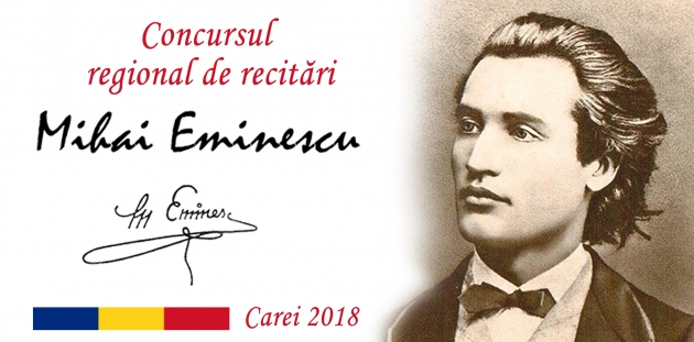 CONCURS REGIONAL DE RECITĂRI EMINESCU CONCURS REGIONAL DE RECITĂRI EMINESCU