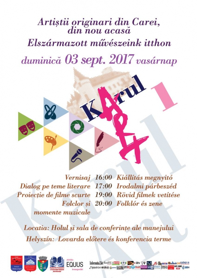 Karul Art - artiștii originari din Carei din nou acasă  Karul Art - artiștii originari din Carei din nou acasă
