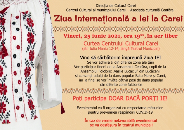 Ziua Internațională a Iei la Carei Ziua Internațională a Iei la Carei