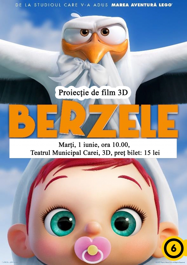 Proiecție de film 3D dedicată copiilor /3D filmvetítés gyerekeknek Proiecție de film 3D dedicată copiilor /3D filmvetítés gyerekeknek