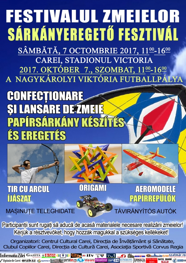 Festivalul Zmeielor / Sárkányeregető fesztivál Festivalul Zmeielor / Sárkányeregető fesztivál